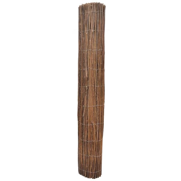 vidaXL Pilstaket 5x1 m Brun