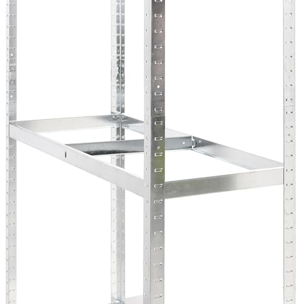 vidaXL Däckställ 3 hyllplan silver 110x40x200 cm stål Silver