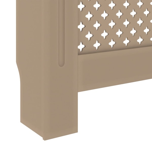 vidaXL Elementskydd MDF 78 cm Brun