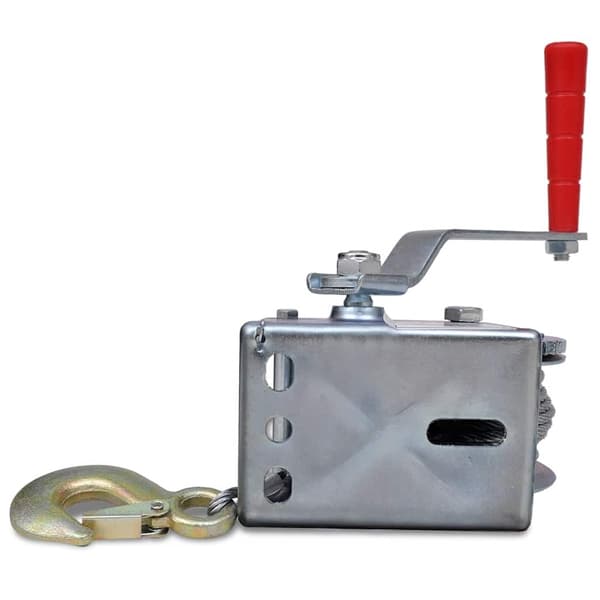 vidaXL Handvinsch 363 kg Silver