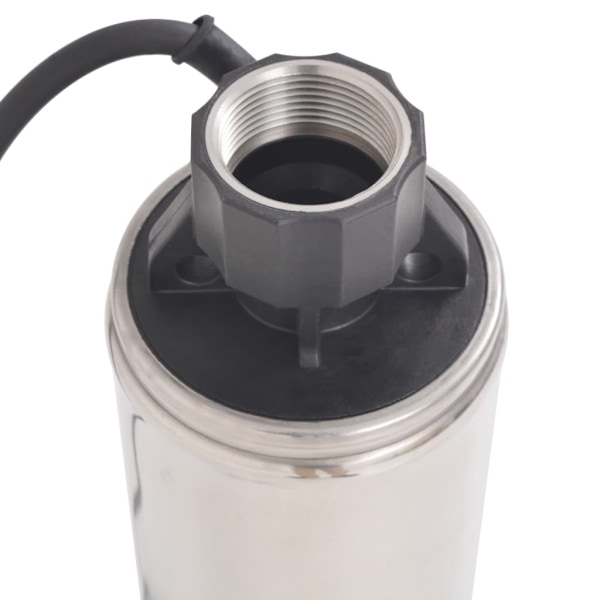 vidaXL Djupbrunnspump 40 m 750 W Silver