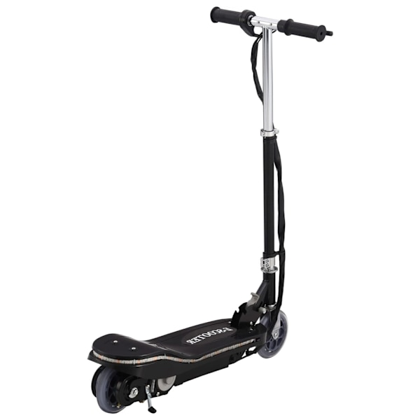 vidaXL Elektrisk sparkcykel med LED 120 W svart Svart
