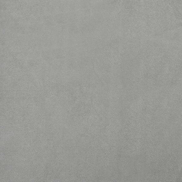 vidaXL Hundbädd ljusgrå 100x54x33 cm sammet Grå