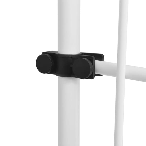 vidaXL Markis manuellt infällbar 100 cm gula och blå ränder multifärg