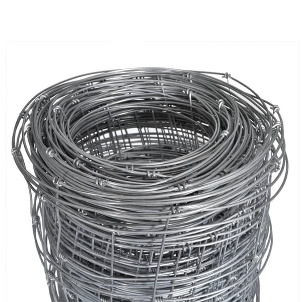 vidaXL Fårstängsel galvaniserat stål 50x1,6 m silver Silver