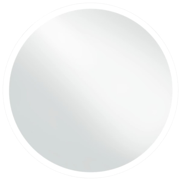 vidaXL Badrumsspegel LED 60 cm Silver