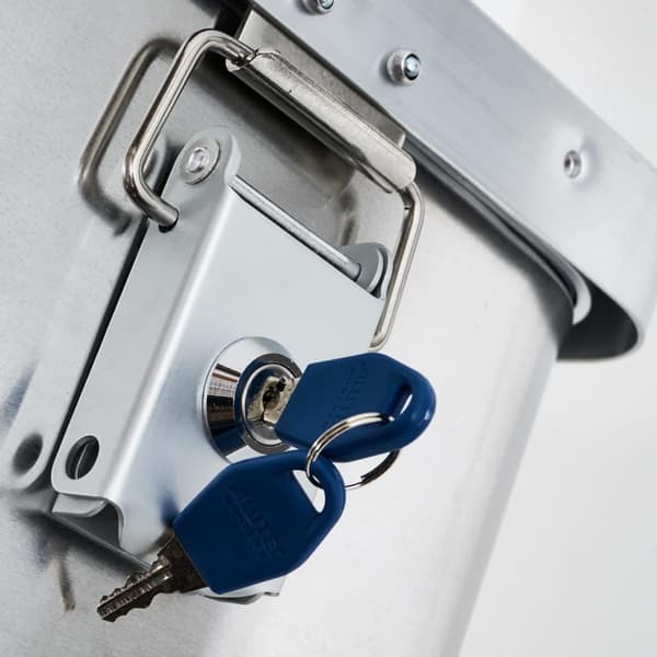 ALUTEC Förvaringslåda aluminium CLASSIC 93 L Silver