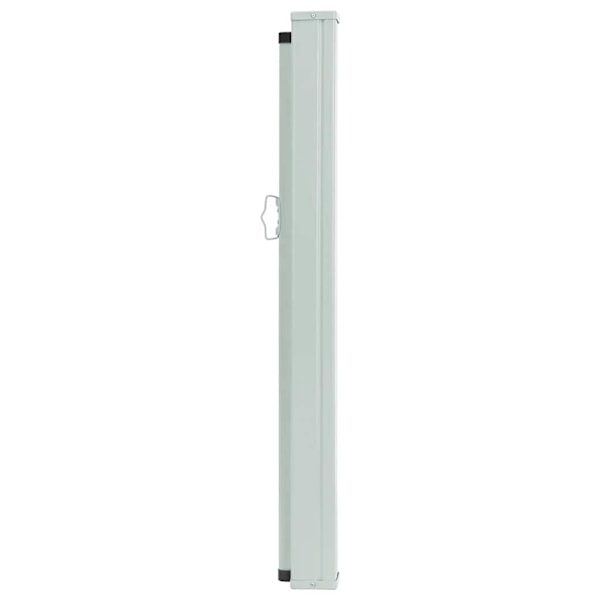 vidaXL Infällbar sidomarkis 100x300 cm grå grå