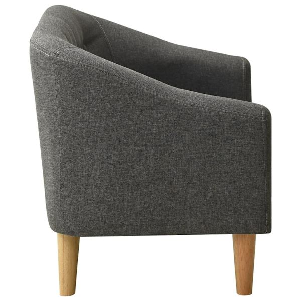 vidaXL Barnsoffa grå tyg grå
