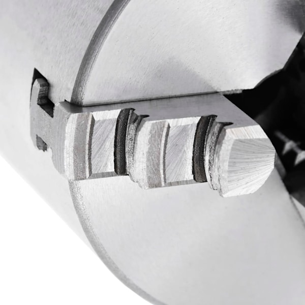 vidaXL 3-backs självjusterande svarvchuck 100 mm stål