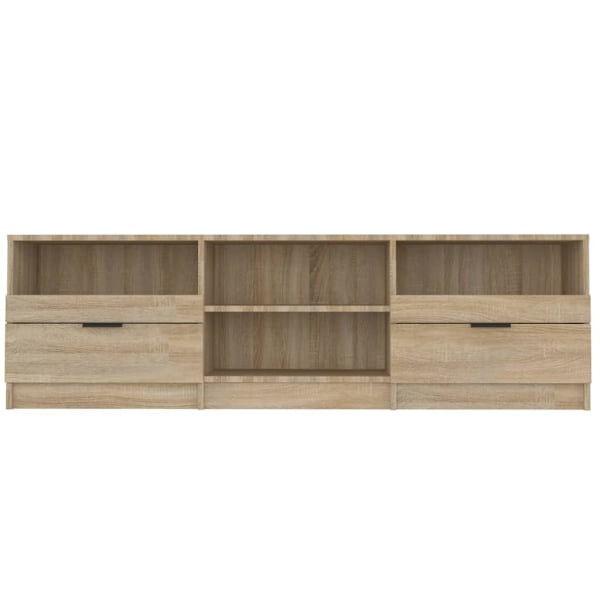 vidaXL Tv-bänk sonoma-ek 150x33,5x45 cm konstruerat trä Brun