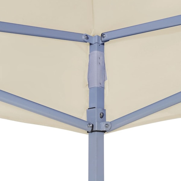 vidaXL Tak till partytält 4,5x3 m gräddvit 270 g/m² Creme
