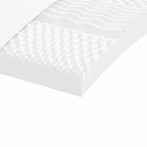 vidaXL Dagbädd utdragbar med lådor gräddvit 100x200 cm tyg Kräm