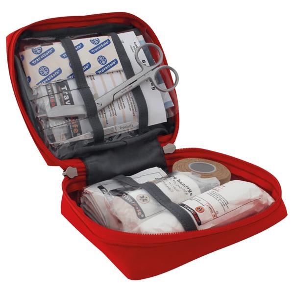 Travelsafe Första hjälpen-kit 23 delar Globe Basic röd Röd