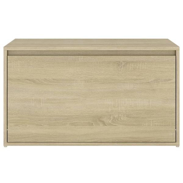 vidaXL Hallbänk 80x40x45 cm sonoma-ek konstruerat trä Brun