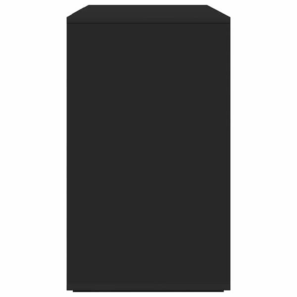 vidaXL Sideboard Svart 120 x 41 x 75 cm Konstruerat trä art