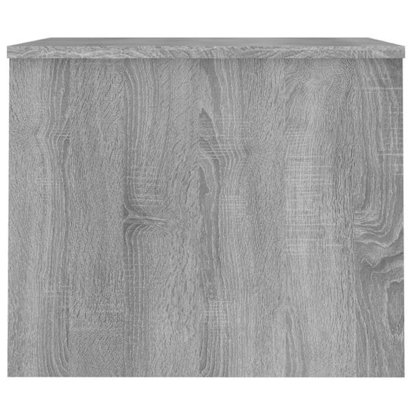 vidaXL Soffbord grå sonoma 80x50,5x41,5 cm konstruerat trä Grå