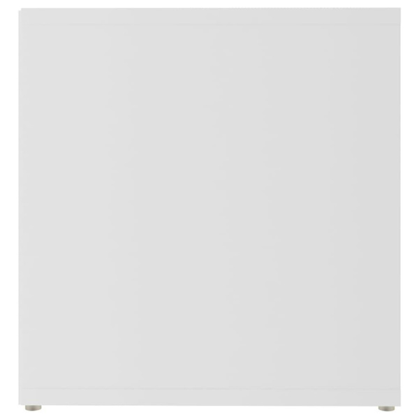 vidaXL TV-skåp 2 delar vit 72x35x36,5 cm konstruerat trä Vit