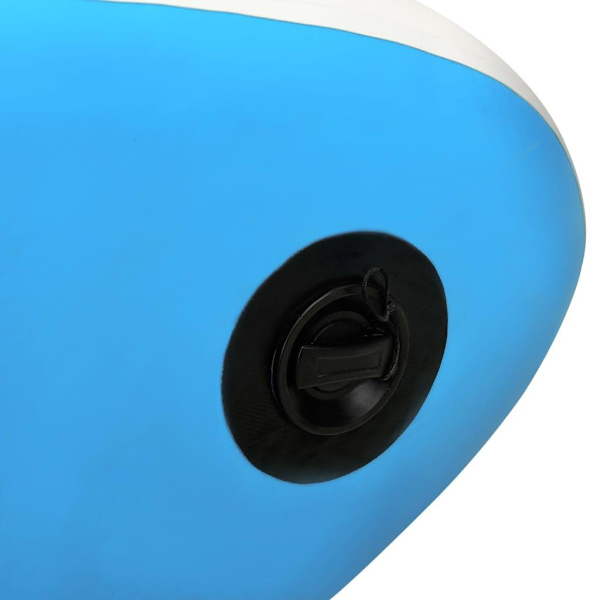 vidaXL SUP-bräda uppblåsbar 366x76x15 cm blå Blå