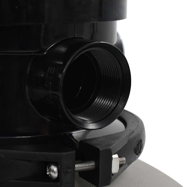 vidaXL Sandfilter med 4-vägsventil grå 350 mm grå