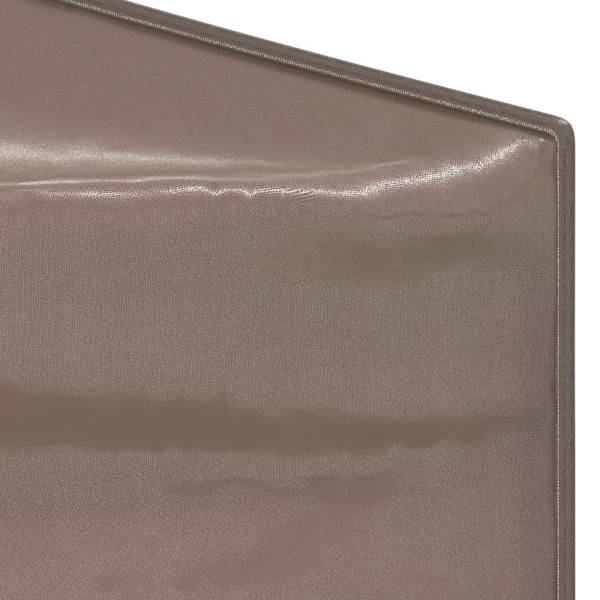 vidaXL Hopfällbart partytält taupe 2x2 m Taupe