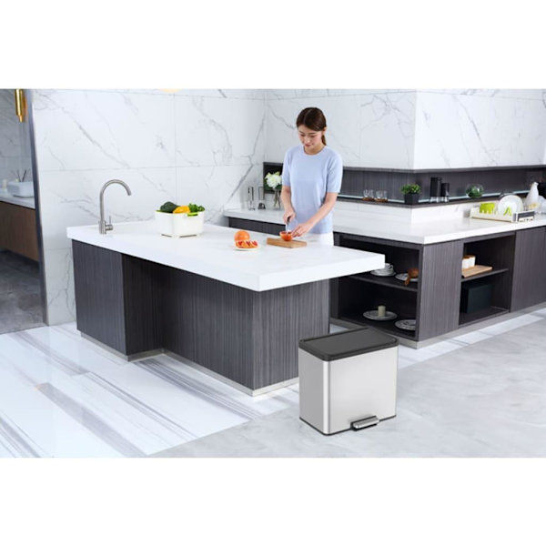 EKO Pedalhink Essential 3x9 L matt silver Silver