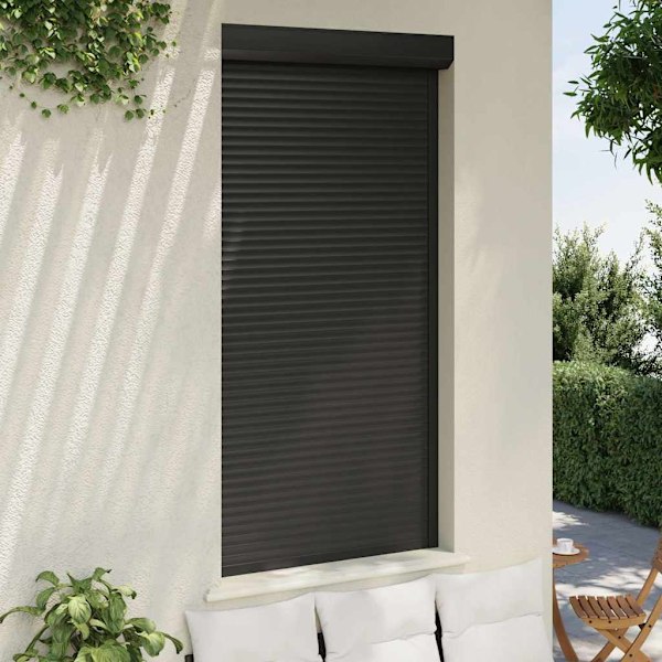 vidaXL Rulljalusi aluminium 110x220 cm antracit Antracit