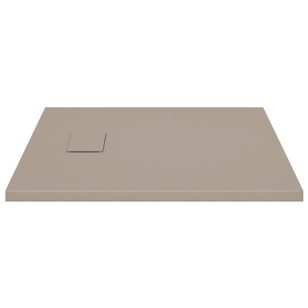 vidaXL Duschkar SMC brun 80x80 cm Brun