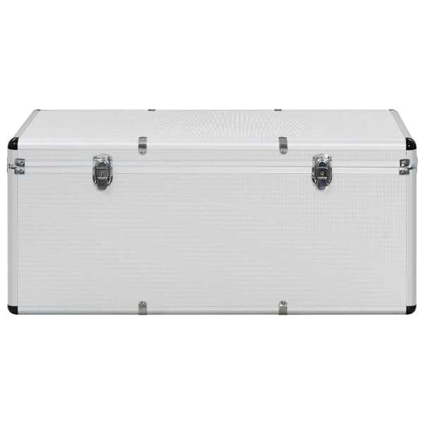 vidaXL Förvaringsväskor 3 st silver aluminium Silver