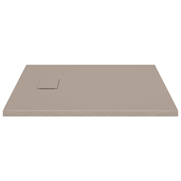 vidaXL Duschkar SMC brun 90x80 cm Brun