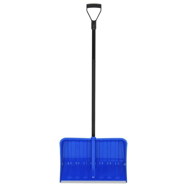 vidaXL Snöspade blå 147 cm metall Blå