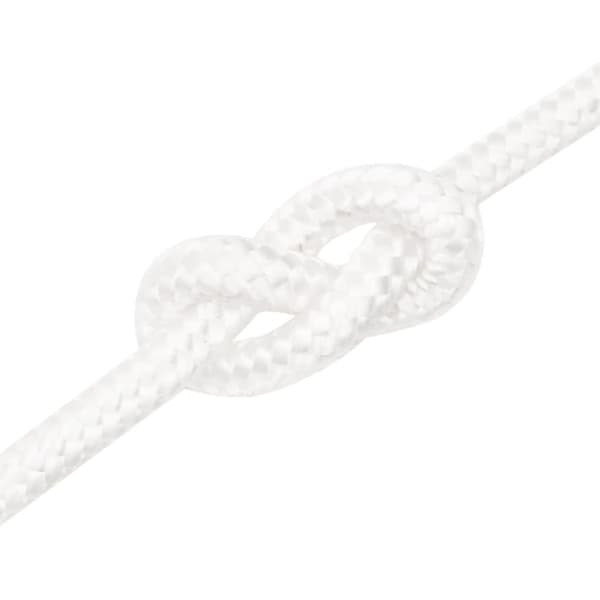 vidaXL Båtlina helvit 12 mm 250 m polypropylen