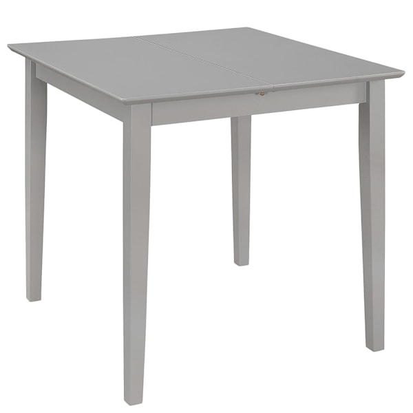 vidaXL Utdragbart matbord (80-120)x80x74 cm grå MDF grå