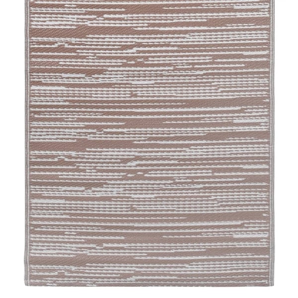 vidaXL Utomhusmatta ARAKIL brun 160x230 cm PP Brun