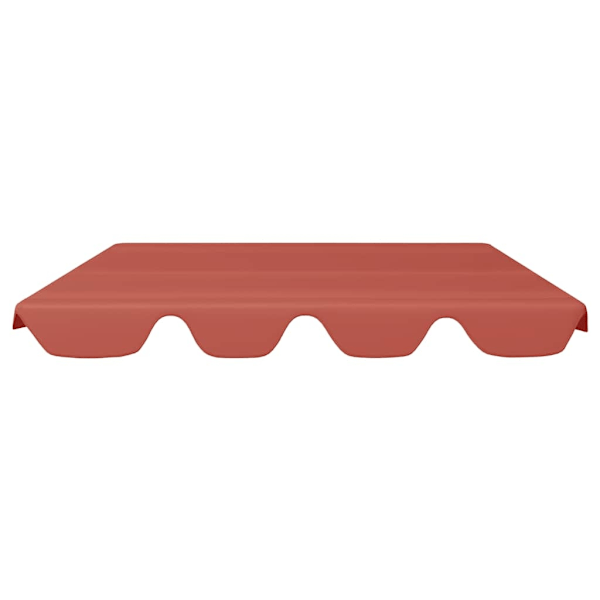 vidaXL Reservtak för hammock terrakotta 188/168x145/110cm Orange