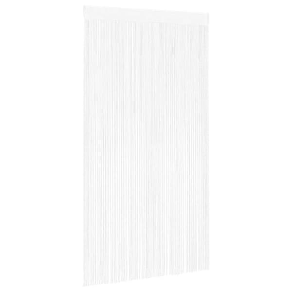 vidaXL Trådgardiner 2 st 140x250 cm vit Vit