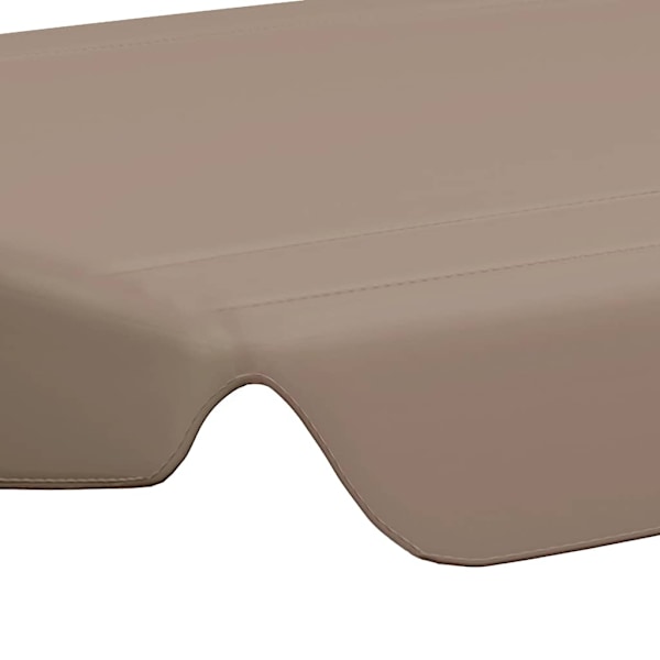 vidaXL Reservtak för hammock taupe 150/130x105/70 cm Taupe