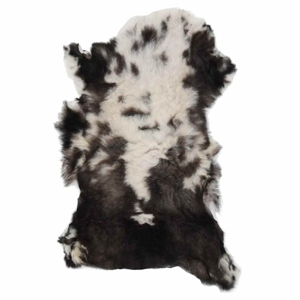 vidaXL Fårskinn flerfärgad (60-70)x(90-100) cm Flerfärgsdesign