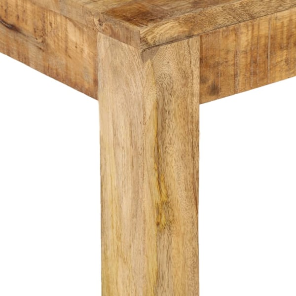 vidaXL Soffbord massivt mangoträ 80x80x40 cm Brun