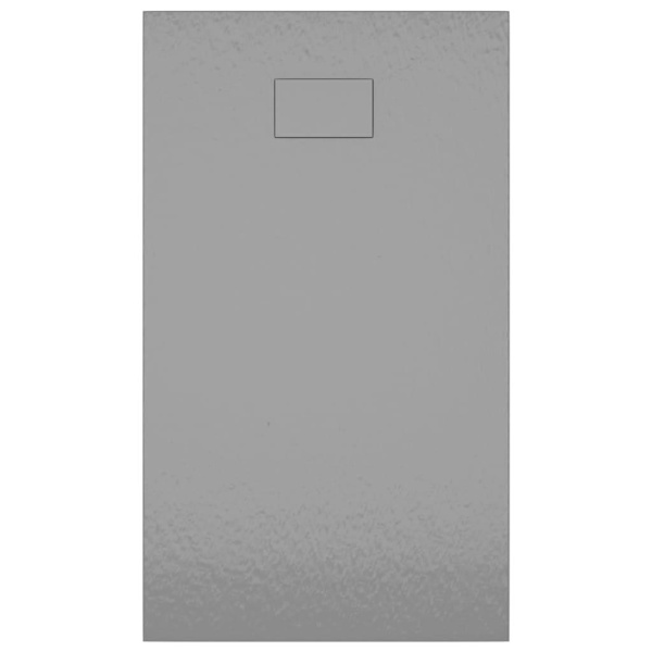 vidaXL Duschkar SMC grå 120x70 cm grå
