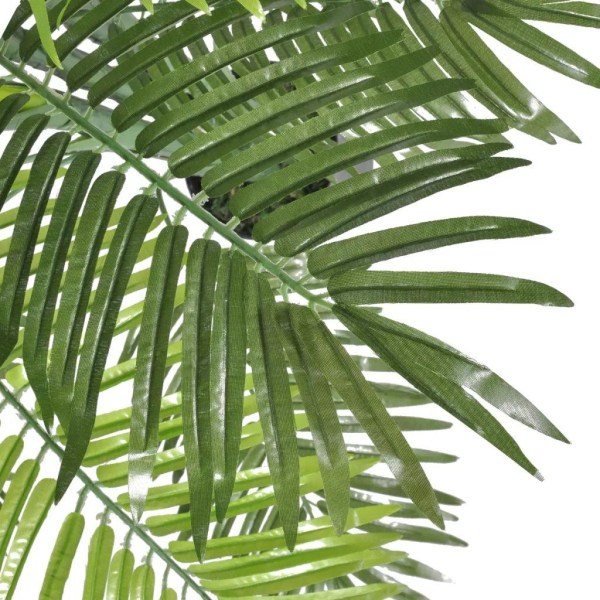vidaXL Konstväxt Palmträd med kruka 130 cm Grön