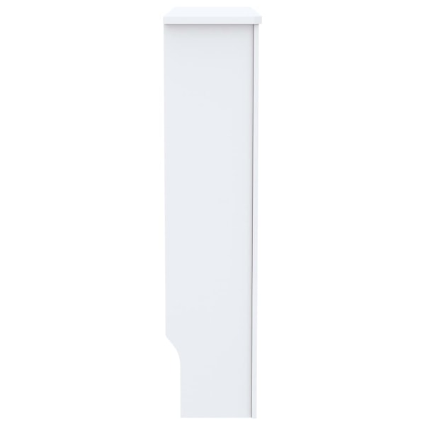 vidaXL Elementskydd MDF vit 78 cm Vit