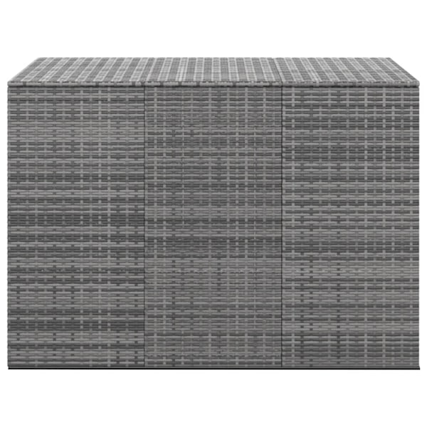 vidaXL Dynbox PE-rotting 145x100x103 cm grå grå