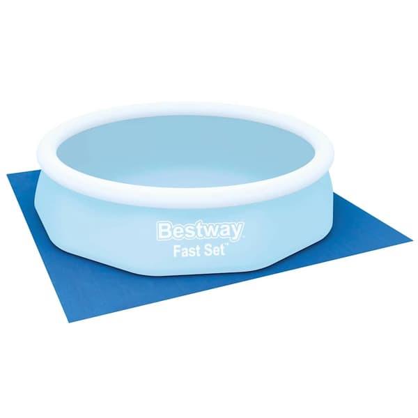 Bestway Markduk för pool Flowclear 335x335 cm Blå