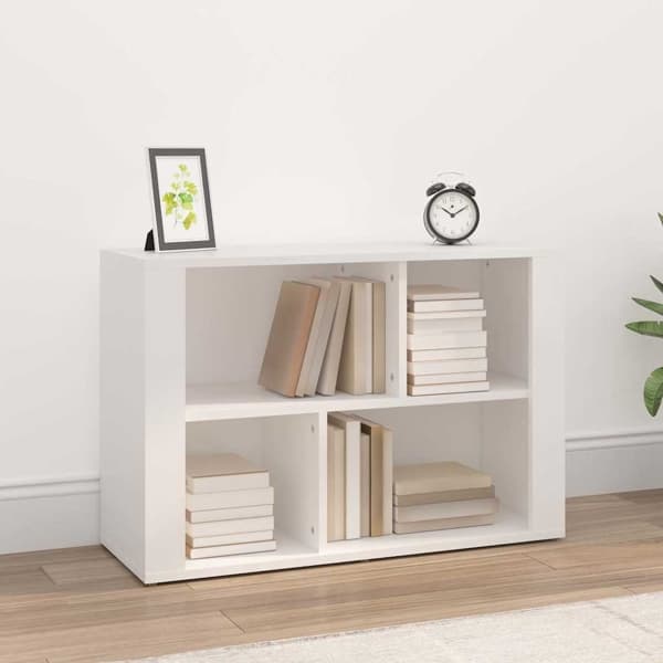 vidaXL Skänk vit 80x30x54 cm konstruerat trä Vit