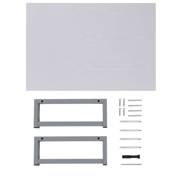 vidaXL Badrumsmöbler vit 60x40x16,3 cm Vit