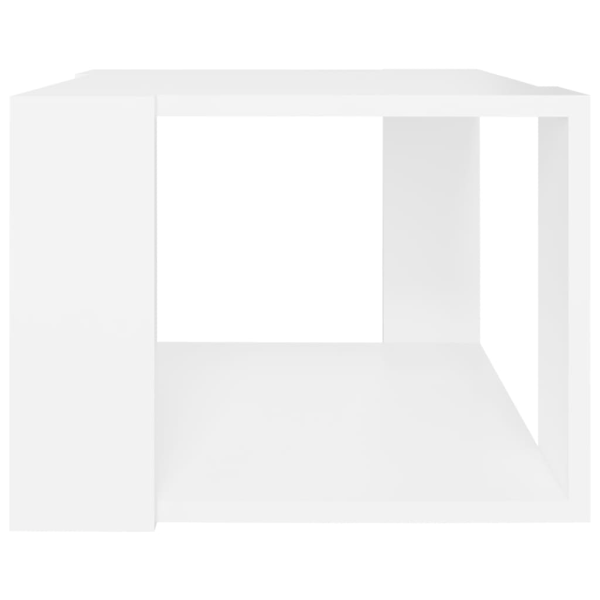 vidaXL Soffbord vit 40x40x30 cm konstruerat trä Vit