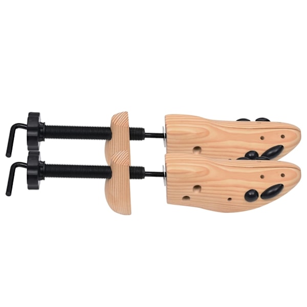 vidaXL Skoblock stl. 36-40 massiv furu Brun