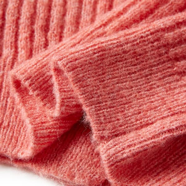 vidaXL Stickad tröja för barn rosa 116 Rosa