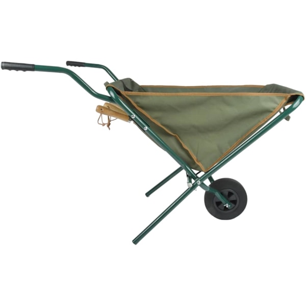 Esschert Design Skottkärra hopfällbar grön GT138 Grön